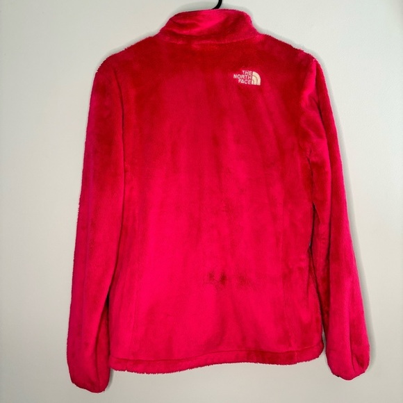 The North Face Osito Silken Fleece Full Zip Jacket Magenta Raspberry Size Small - Picture 2 of 7